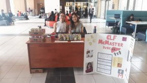 McMaster student chapter - info display