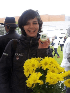 STroll for Liver - Montreal - flowers + cupcake