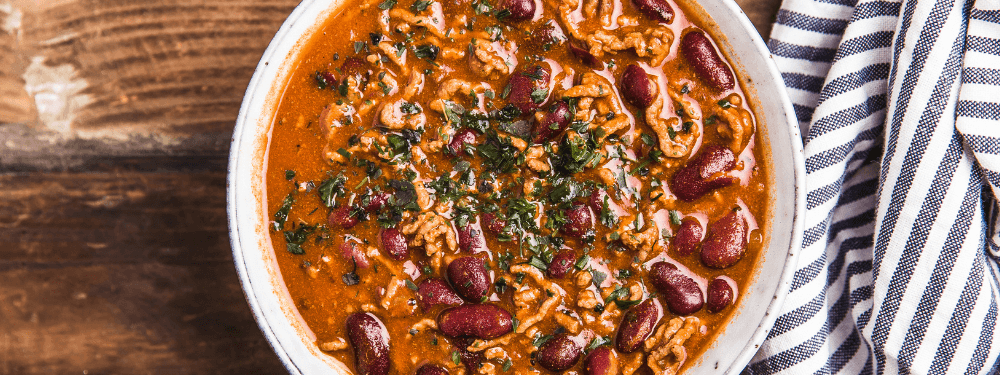 Image of a bowl of chili