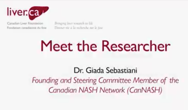 Meet the Researcher: Dr. Giada Sebastiani