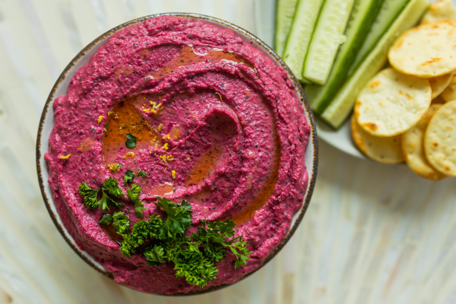 “You Make My Heart Skip A Beet” Hummus Canadian Liver Foundation